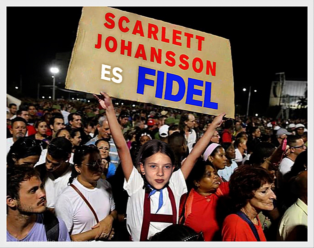 Scarlett Johansson es Fidel