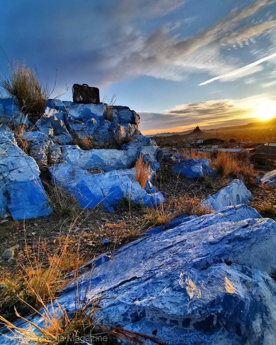 La Montaña Azul, de Diego López 'El Profeta' (Cabezo de Torres, Murcia, España).