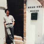 Reinaldo Arenas en Sevilla, 1988.