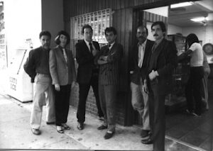Nada Group: Tony Allegro, Janet Paparelli, Fred Snitzer, Adalberto Delgado, José Boada, y Fernando García.