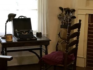 La máquina de escribir de Faulkner. Foto: Martha Montejo.